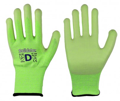 RL 1446 • Solidstar® • Schnittschutzhandschuh Neon •
Transparente Nitrilschaum-Beschichtung • Level D


 