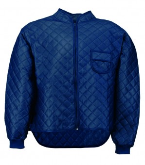 RL 460310 Thermo-Unterzieh-Jacke mit Nierenschutz,
Rippenbündchen am Handgelenk, Farbe: blau


 